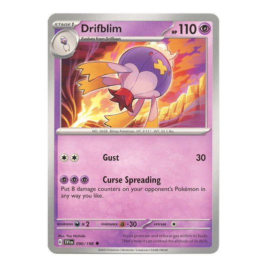 SV01: Scarlet & Violet Base Set (SVI) - Drifblim (#090/198) (Near Mint)