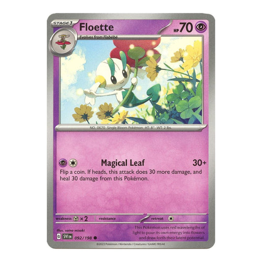 SV01: Scarlet & Violet Base Set (SVI) - Floette (#092/198) (Near Mint)