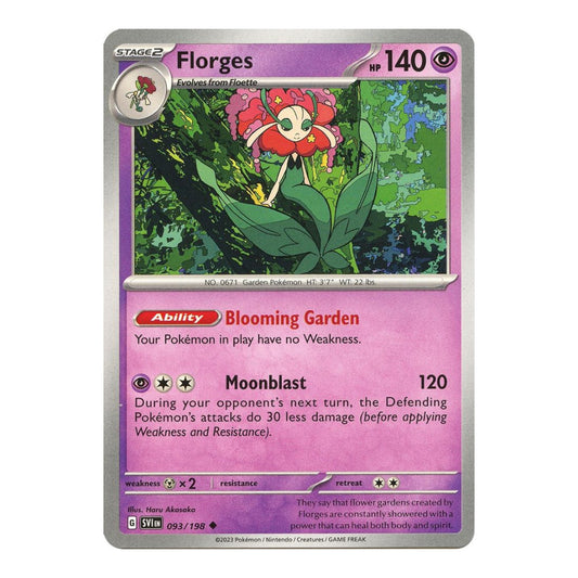 SV01: Scarlet & Violet Base Set (SVI) - Florges (#093/198) (Near Mint)