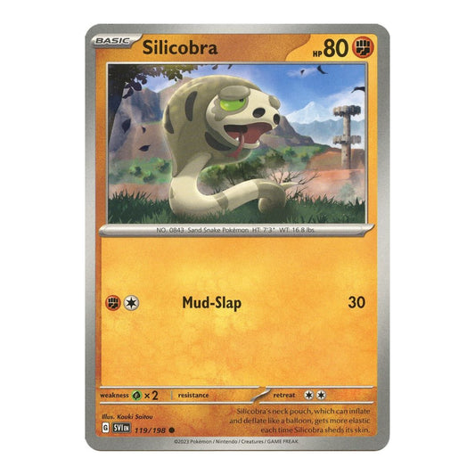 SV01: Scarlet & Violet Base Set (SVI) - Silicobra (#119/198) (Near Mint)