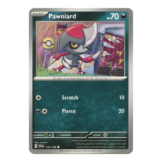 SV01: Scarlet & Violet Base Set (SVI) - Pawniard (#132/198) (Near Mint)