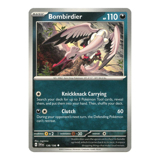 SV01: Scarlet & Violet Base Set (SVI) - Bombirdier 138 198 (#138/198) (Near Mint)