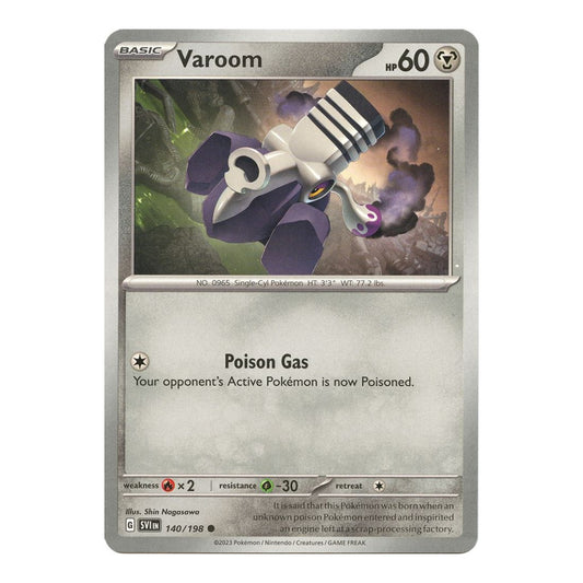 SV01: Scarlet & Violet Base Set (SVI) - Varoom 140 198 (#140/198) (Near Mint)