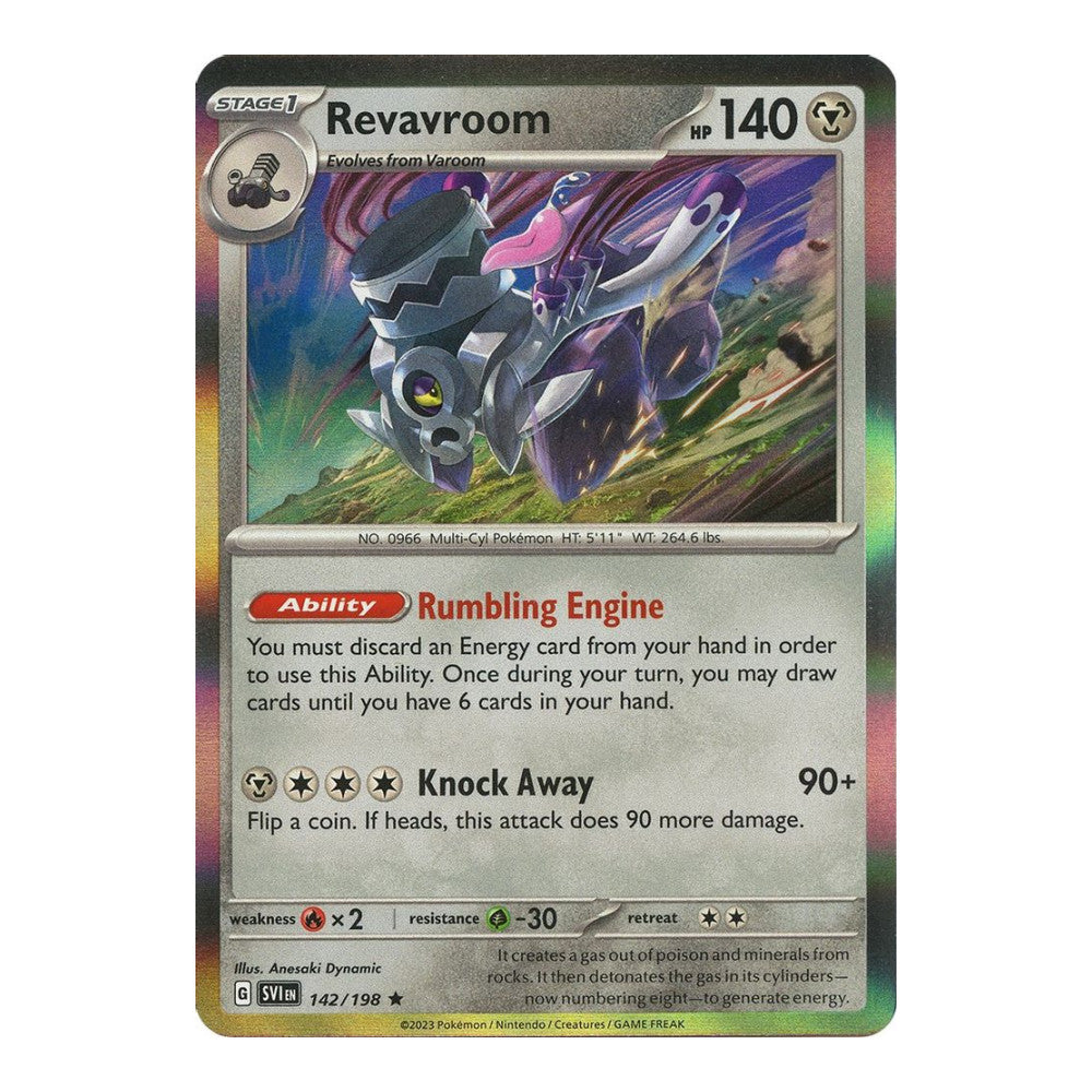 SV01: Scarlet & Violet Base Set (SVI) - Revavroom (#142/198) (Near Mint)