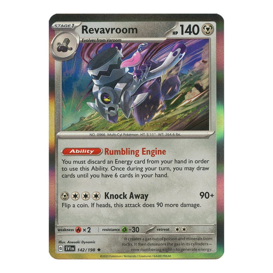 SV01: Scarlet & Violet Base Set (SVI) - Revavroom (#142/198) (Near Mint)