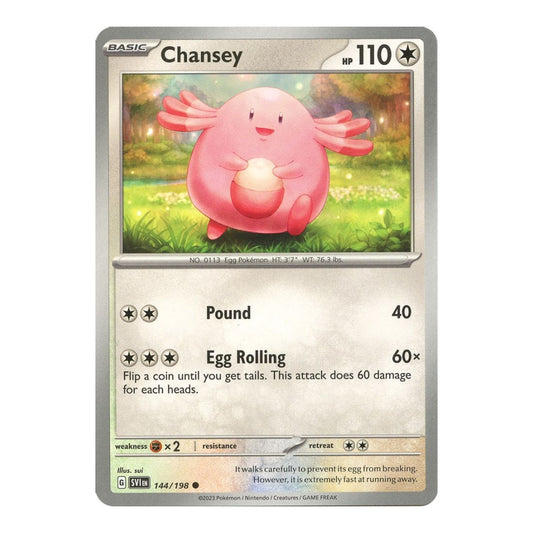 SV01: Scarlet & Violet Base Set (SVI) - Chansey (#144/198) (Near Mint)
