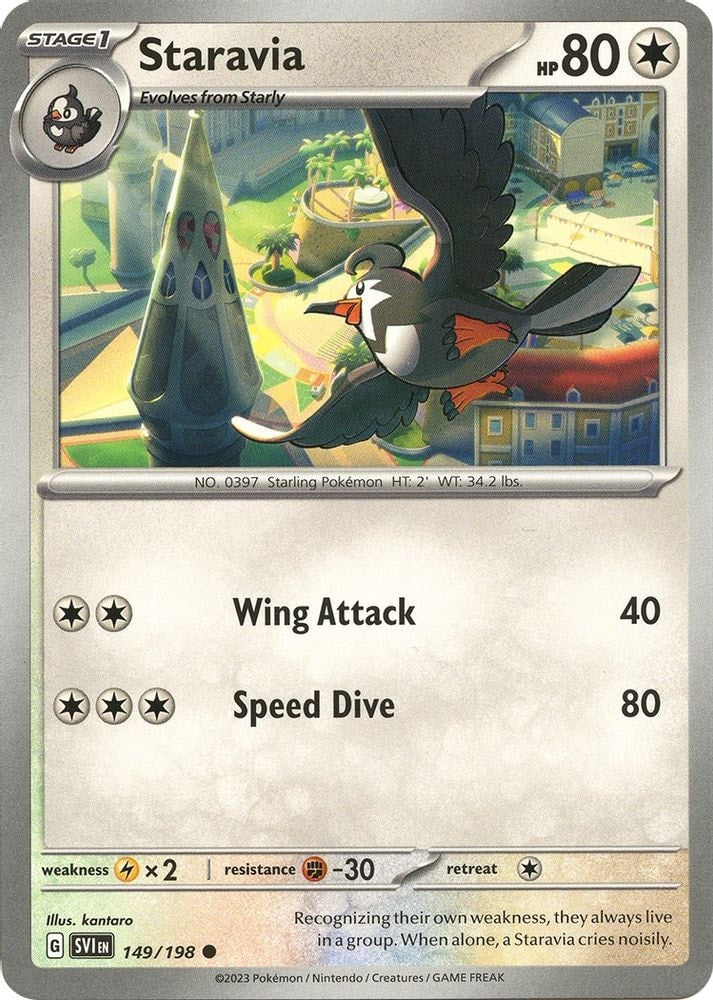 SV01: Scarlet & Violet Base Set (SVI) - Staravia (#149/198, Common) ()