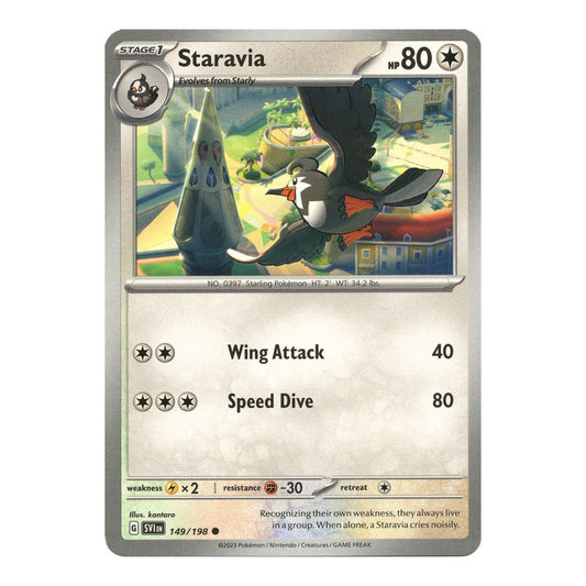 SV01: Scarlet & Violet Base Set (SVI) - Staravia (#149/198) (Near Mint)