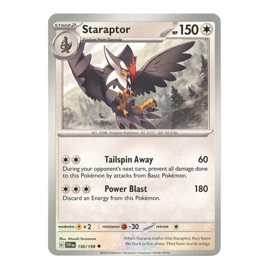 SV01: Scarlet & Violet Base Set (SVI) - Staraptor (#150/198) (Near Mint)
