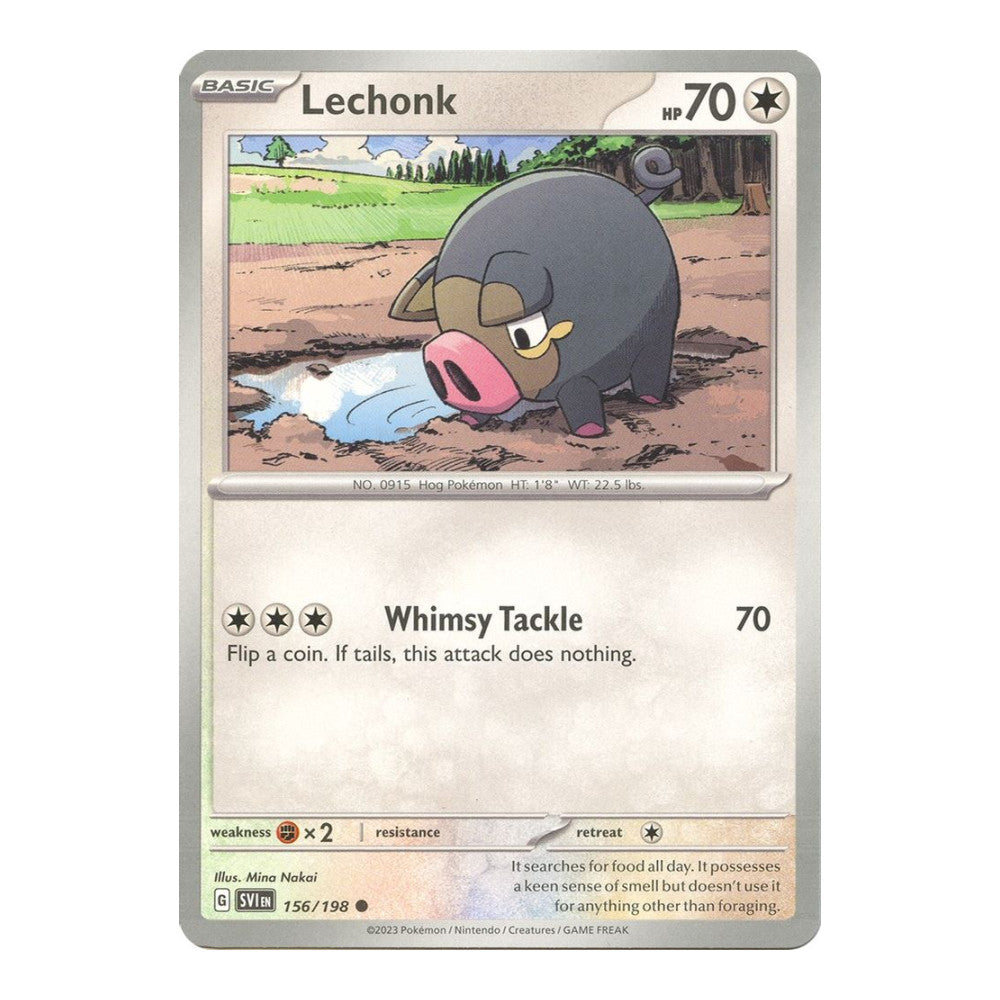 SV01: Scarlet & Violet Base Set (SVI) - Lechonk 156 198 (#156/198)