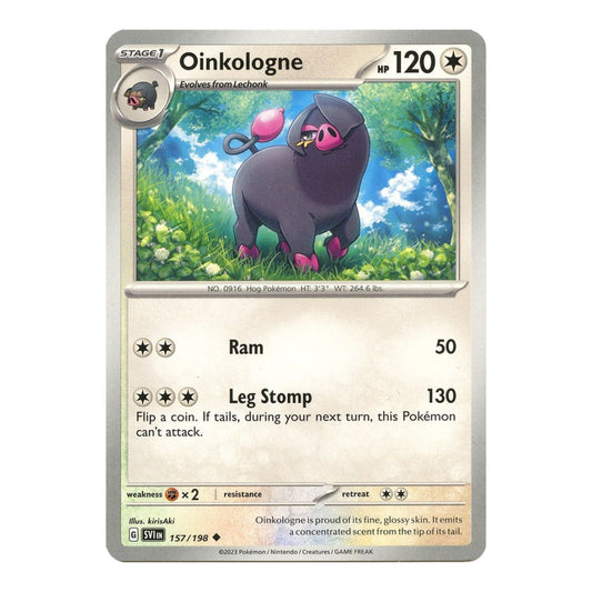 SV01: Scarlet & Violet Base Set (SVI) - Oinkologne (#157/198) (Near Mint)
