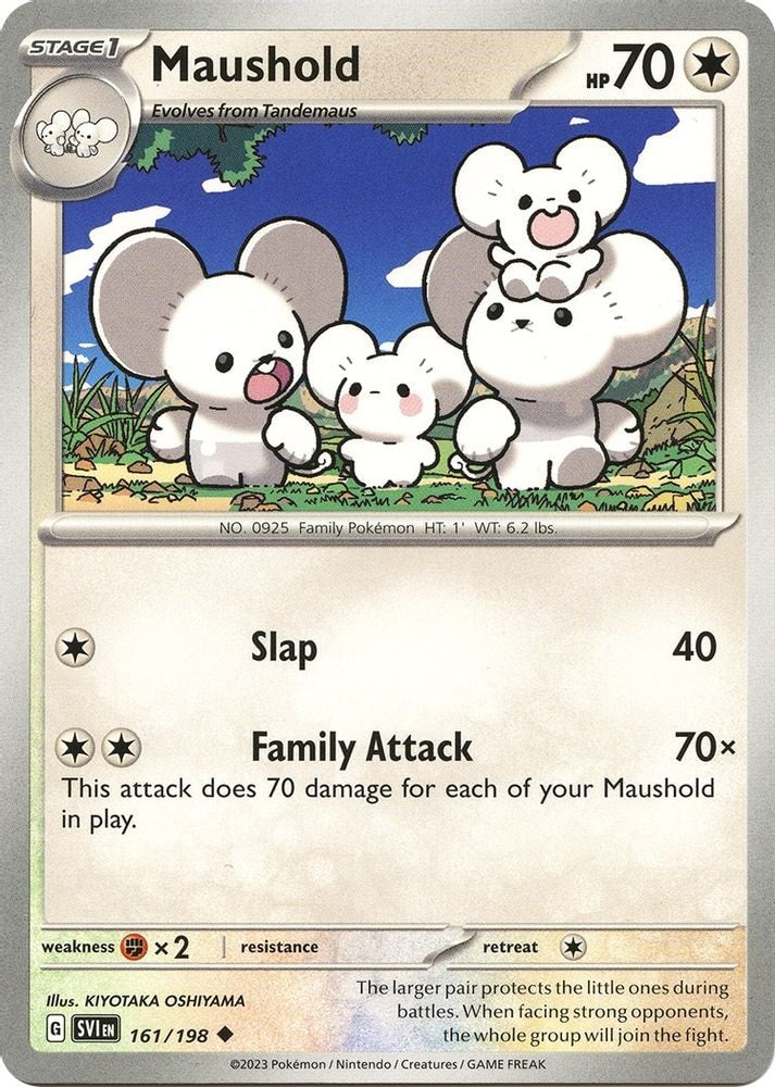 SV01: Scarlet & Violet Base Set (SVI) - Maushold (#161/198, Uncommon) ()