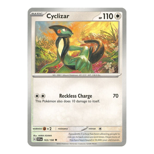 SV01: Scarlet & Violet Base Set (SVI) - Cyclizar 163 198 (#163/198) (Near Mint)