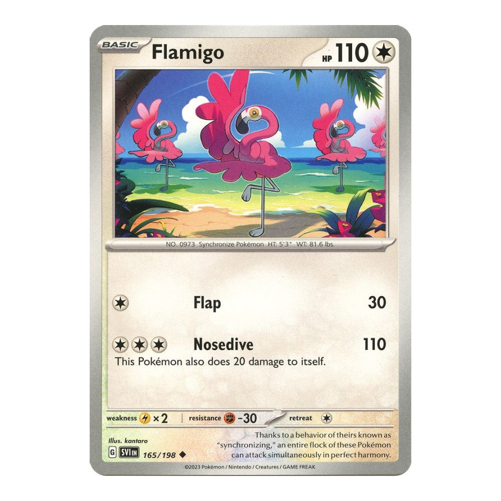 SV01: Scarlet & Violet Base Set (SVI) - Flamigo (#165/198) (Near Mint)