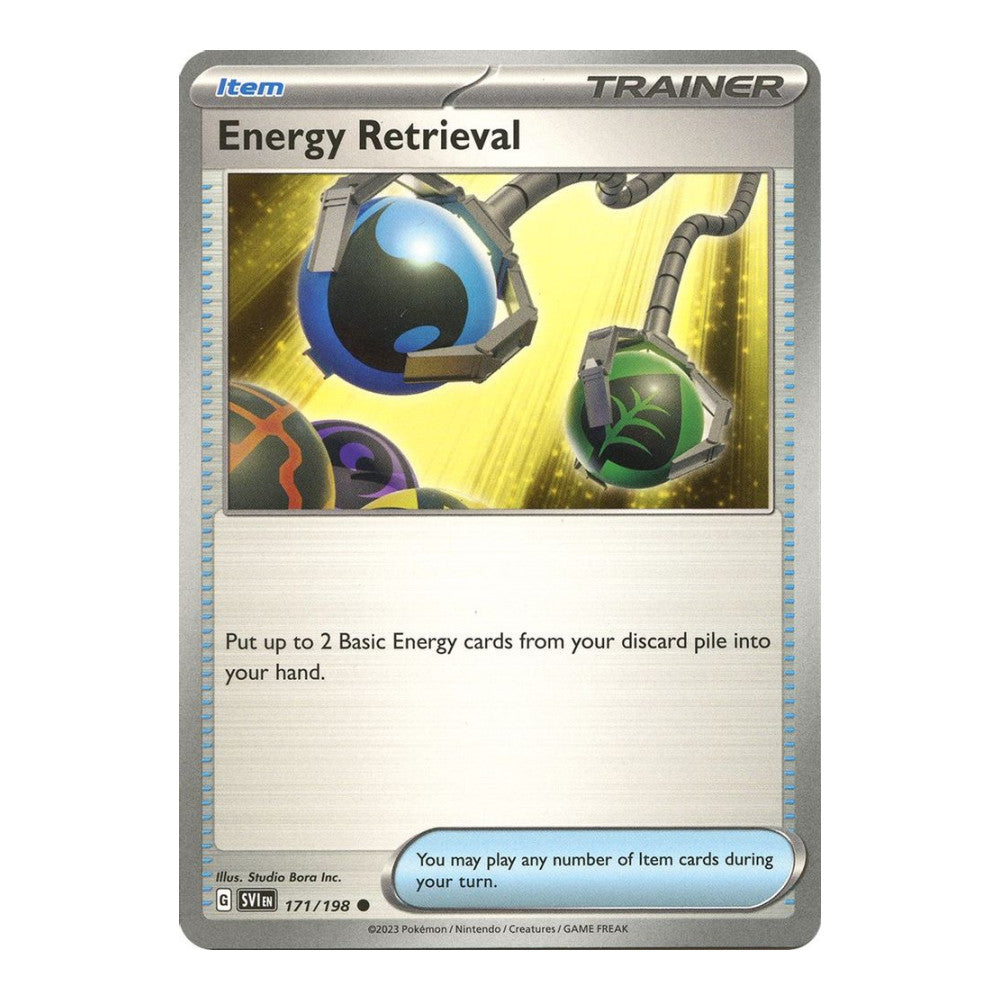 SV01: Scarlet & Violet Base Set (SVI) - Energy Retrieval (#171/198) (Near Mint)