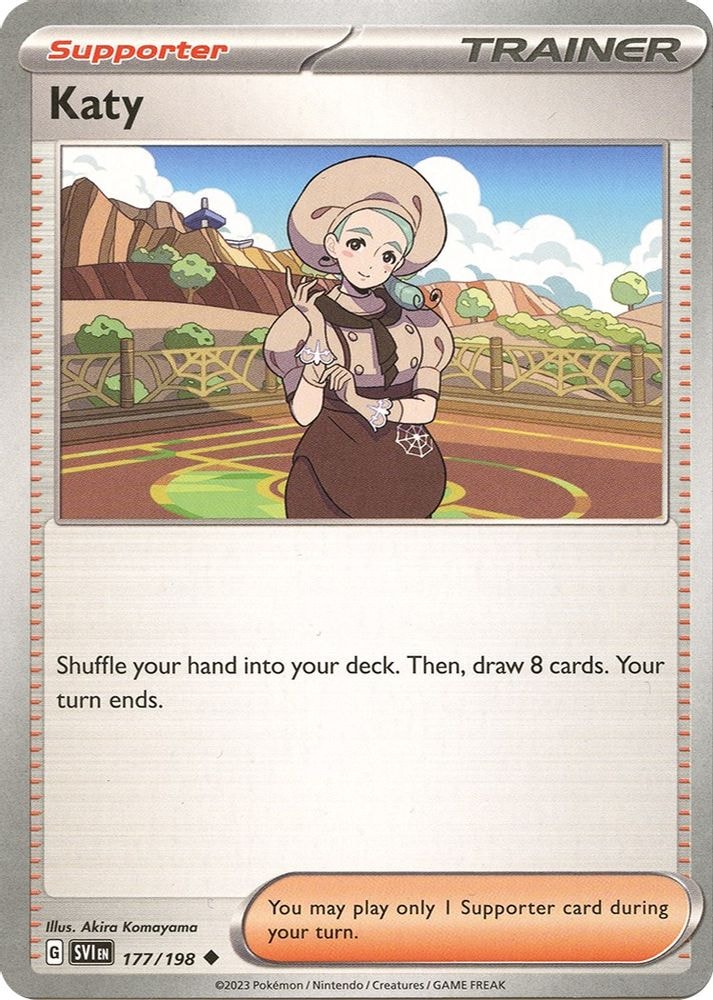 SV01: Scarlet & Violet Base Set (SVI) - Katy - 177/198 (#177/198, Uncommon) ()