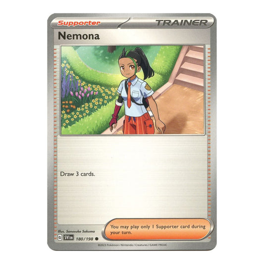 SV01: Scarlet & Violet Base Set (SVI) - Nemona (#180/198) (Near Mint)
