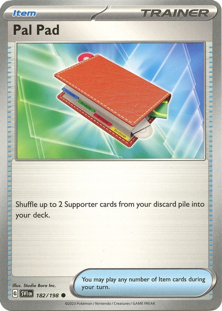 SV01: Scarlet & Violet Base Set (SVI) - Pal Pad (#182/198, Common) ()