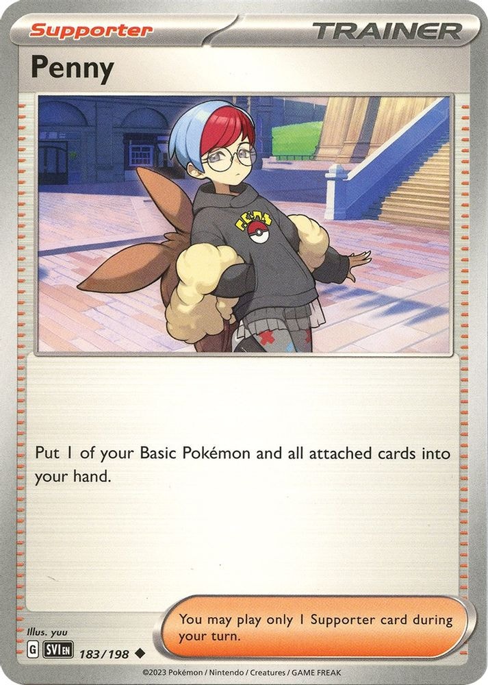 SV01: Scarlet & Violet Base Set (SVI) - Penny - 183/198 (#183/198, Uncommon) ()