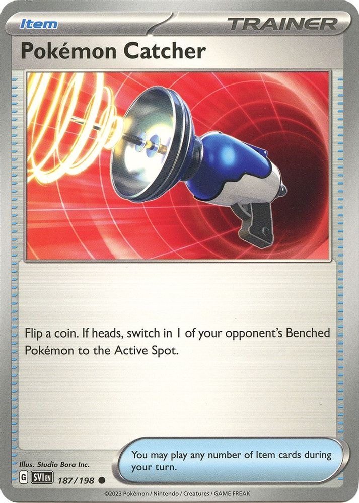 SV01: Scarlet & Violet Base Set (SVI) - Pokemon Catcher (#187/198, Common) ()