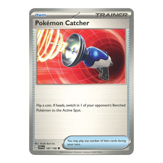 SV01: Scarlet & Violet Base Set (SVI) - Pokemon Catcher (#187/198) (Near Mint)