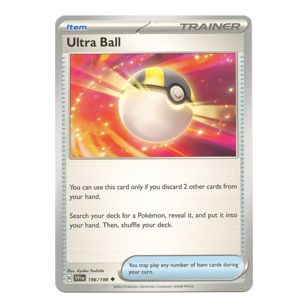SV01: Scarlet & Violet Base Set (SVI) - Ultra Ball (#196/198) (Near Mint)