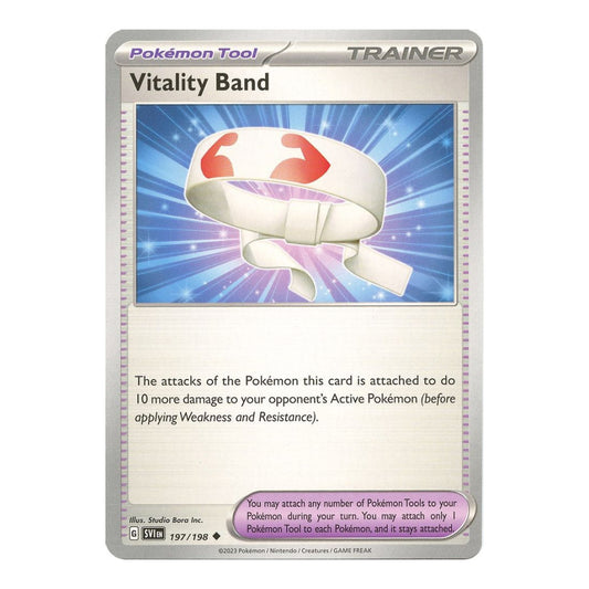 SV01: Scarlet & Violet Base Set (SVI) - Vitality Band (#197/198) (Near Mint)