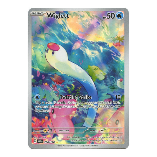 SV01: Scarlet & Violet Base Set (SVI) - Wiglett 206 198 (#206/198) (Near Mint)