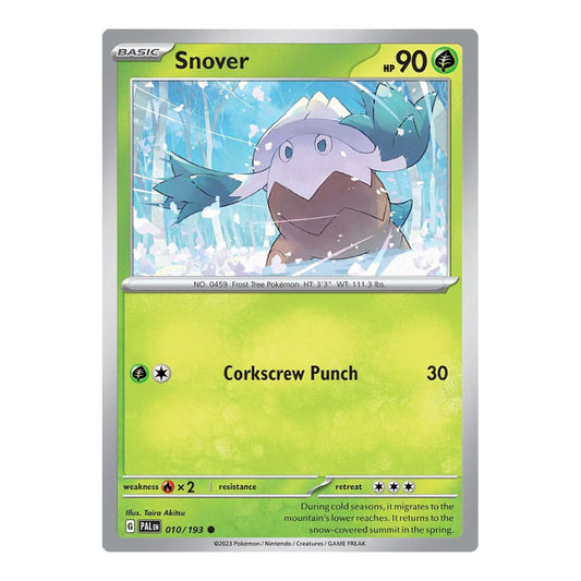 SV02: Paldea Evolved (PAL) - Snover (#010/193) (Near Mint)