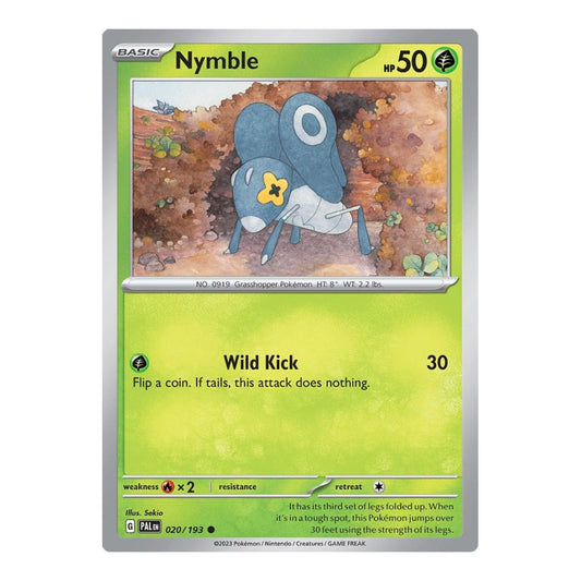 SV02: Paldea Evolved (PAL) - Nymble 020 193 (#020/193) (Near Mint)