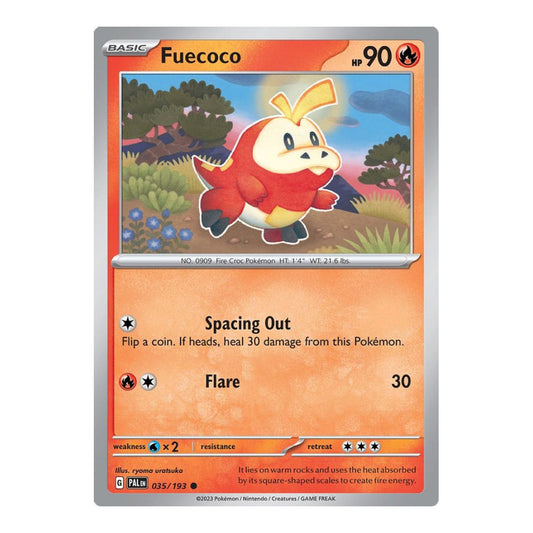 SV02: Paldea Evolved (PAL) - Fuecoco 035 193 (#035/193) (Near Mint)
