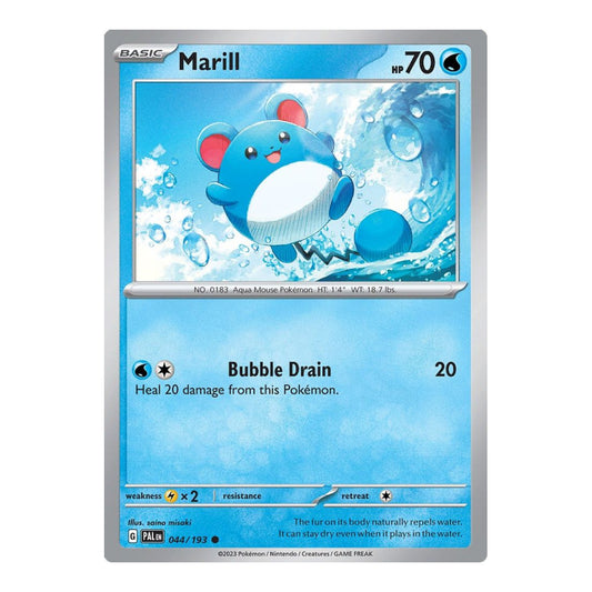 SV02: Paldea Evolved (PAL) - Marill 044 193 (#044/193) (Near Mint)