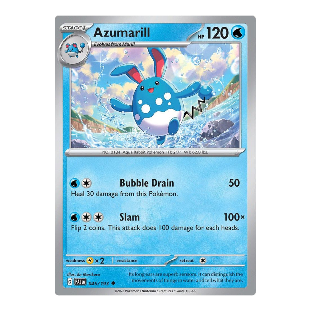 SV02: Paldea Evolved (PAL) - Azumarill (#045/193) (Near Mint)