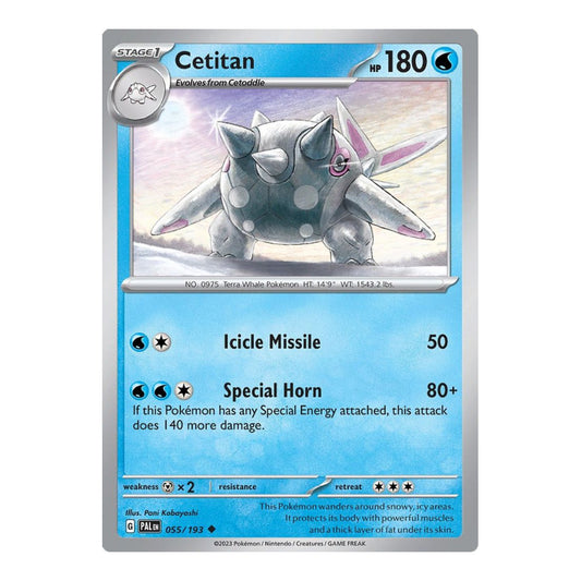 SV02: Paldea Evolved (PAL) - Cetitan 055 193 (#055/193) (Near Mint)