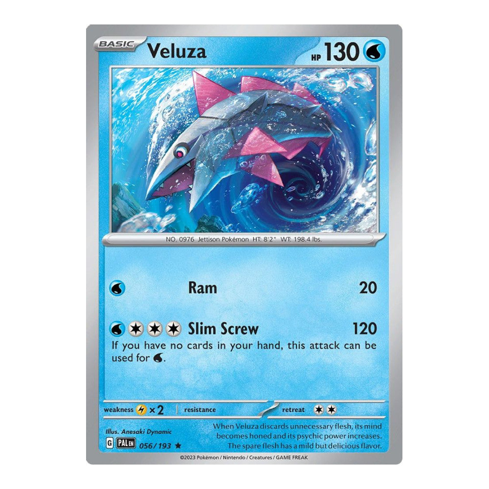 SV02: Paldea Evolved (PAL) - Veluza 056 193 (#056/193) (Near Mint)