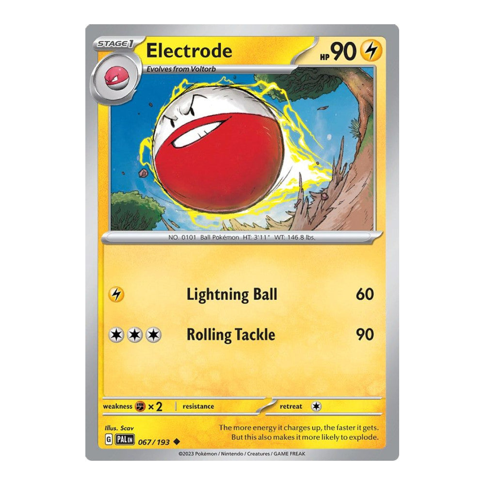 SV02: Paldea Evolved (PAL) - Electrode (#067/193) (Near Mint)