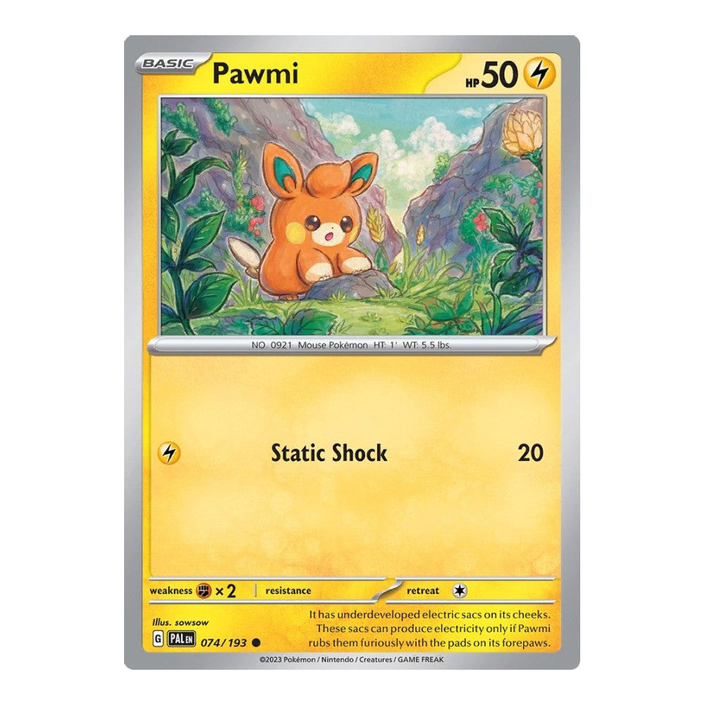 SV02: Paldea Evolved (PAL) - Pawmi (#074/193) (Near Mint)