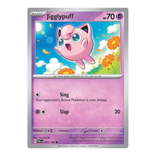 SV02: Paldea Evolved (PAL) - Jigglypuff (#083/193) (Near Mint)