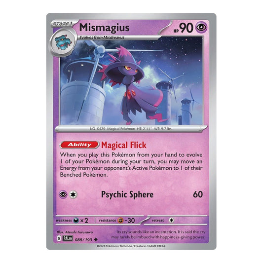 SV02: Paldea Evolved (PAL) - Mismagius 088 193 (#088/193) (Near Mint)