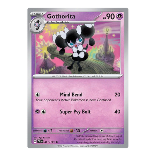 SV02: Paldea Evolved (PAL) - Gothorita 091 193 (#091/193) (Near Mint)