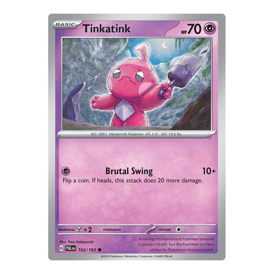 SV02: Paldea Evolved (PAL) - Tinkatink 102 193 (#102/193) (Near Mint)