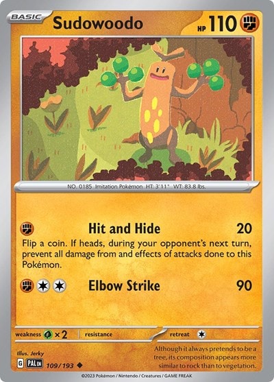SV02: Paldea Evolved (PAL) - Sudowoodo
