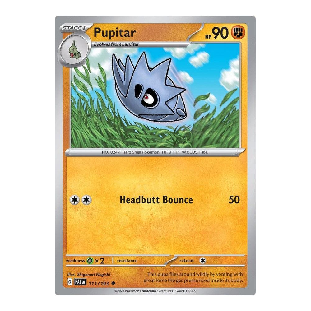 SV02: Paldea Evolved (PAL) - Pupitar (#111/193) (Near Mint)