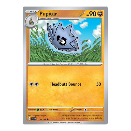 SV02: Paldea Evolved (PAL) - Pupitar (#111/193) (Near Mint)