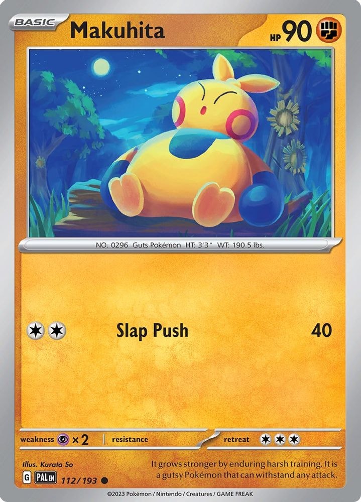 SV02: Paldea Evolved (PAL) - Makuhita (#112/193, Common) ()