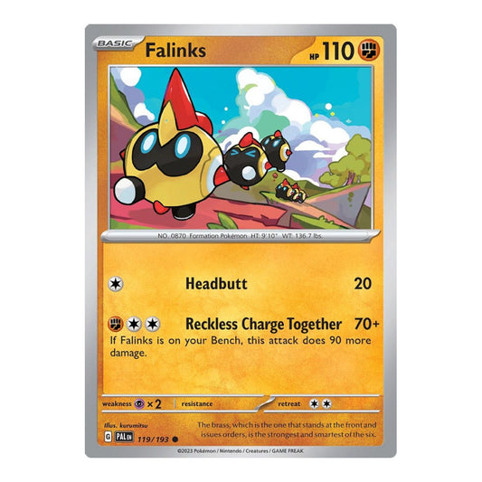 SV02: Paldea Evolved (PAL) - Falinks (#119/193) (Near Mint)