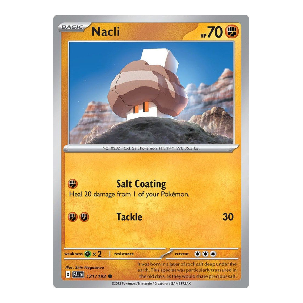 SV02: Paldea Evolved (PAL) - Nacli 121 193 (#121/193) (Near Mint)