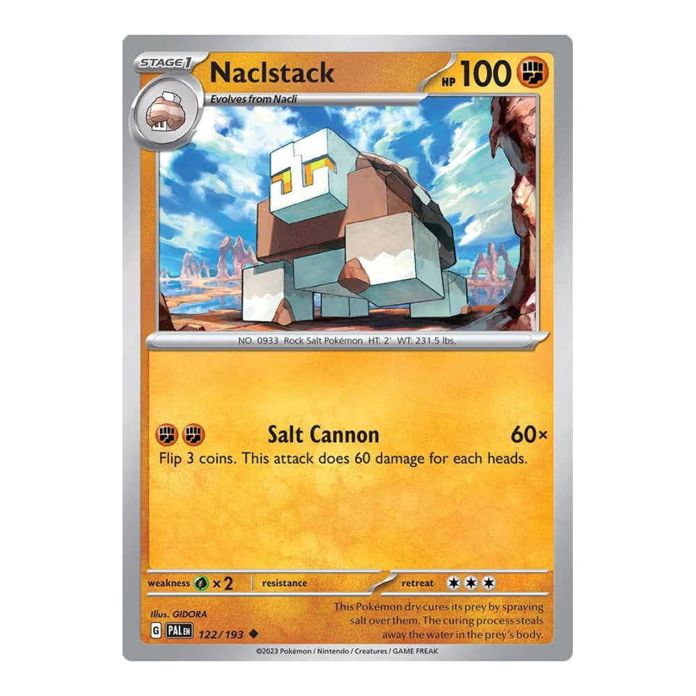 SV02: Paldea Evolved (PAL) - Naclstack (#122/193) (Near Mint)