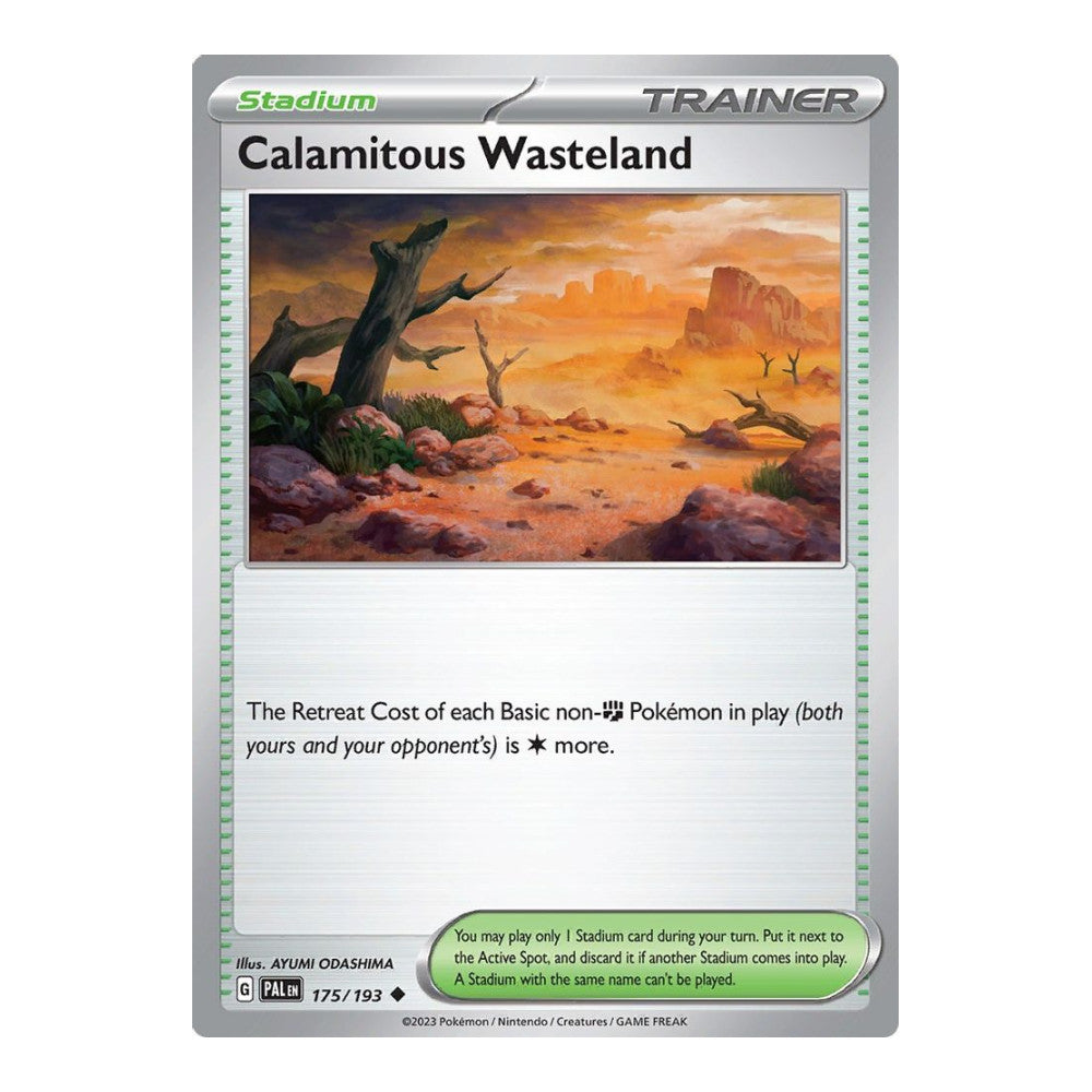 SV02: Paldea Evolved (PAL) - Calamitous Wasteland (#175/193) (Near Mint)