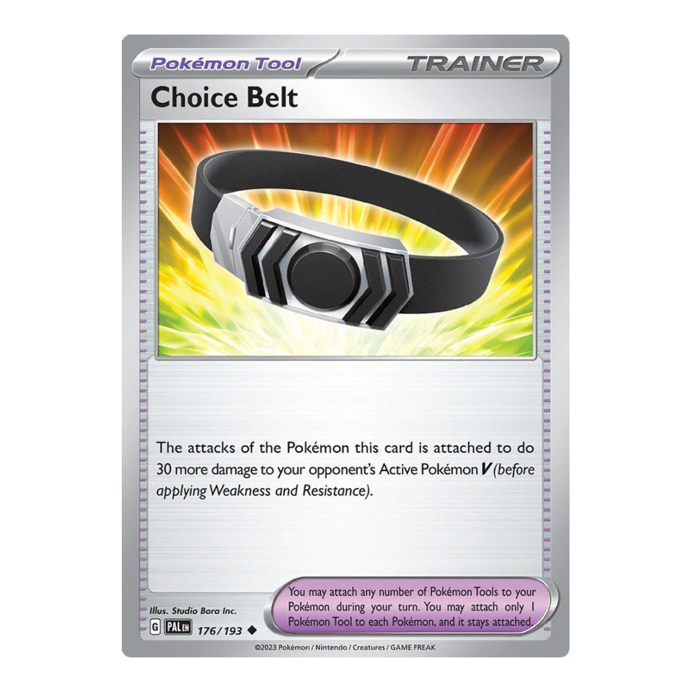 SV02: Paldea Evolved (PAL) - Choice Belt (#176/193)